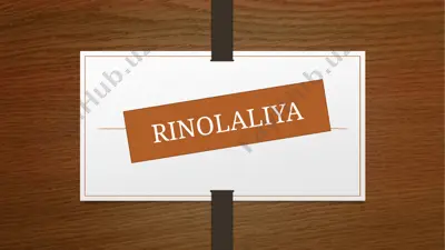 rinolaliya — PPTX