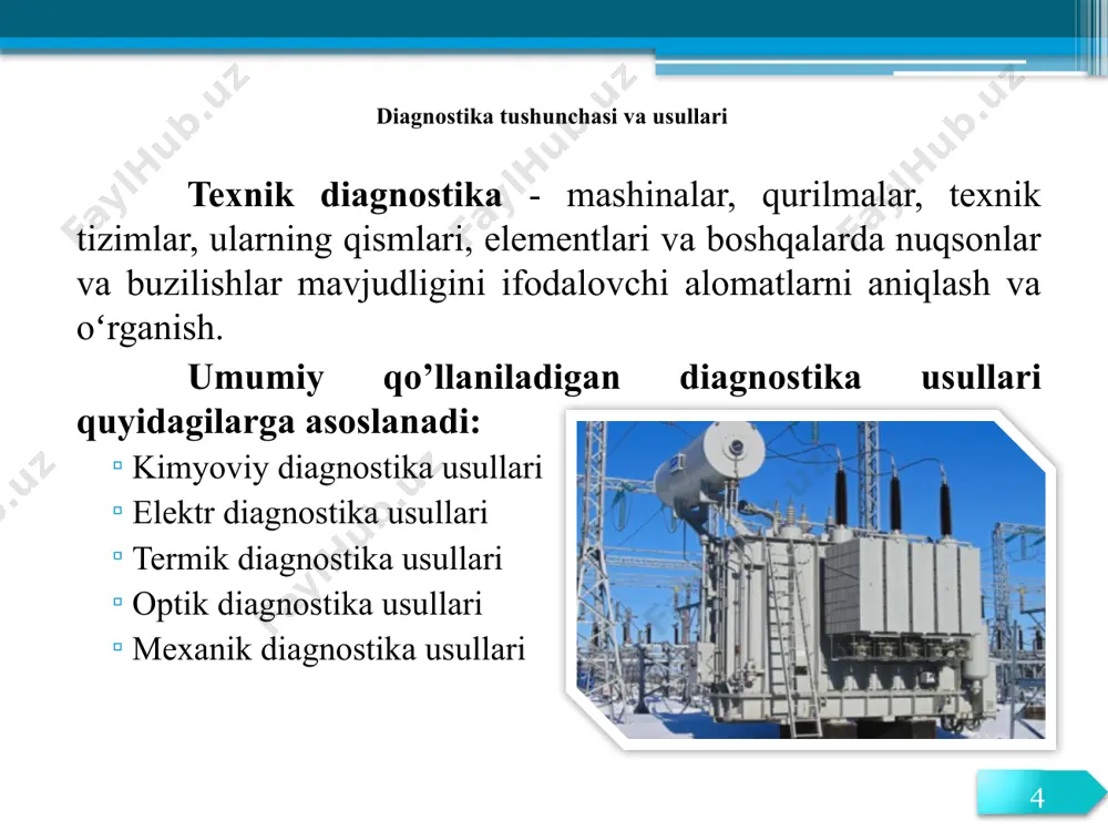 nasos stansiyasi transformatorlarini issiqlik diagnostikasi - Page 4