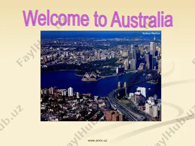 welcome to australia — PPT