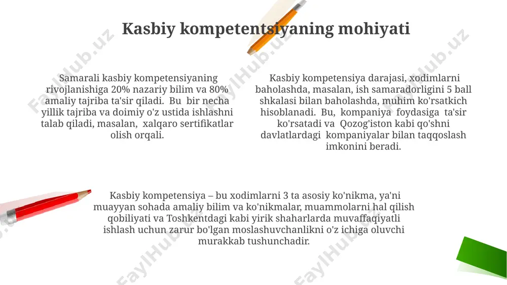 kasbiy kompetensiya va uni rivojlantirish yoʻllari - Page 4