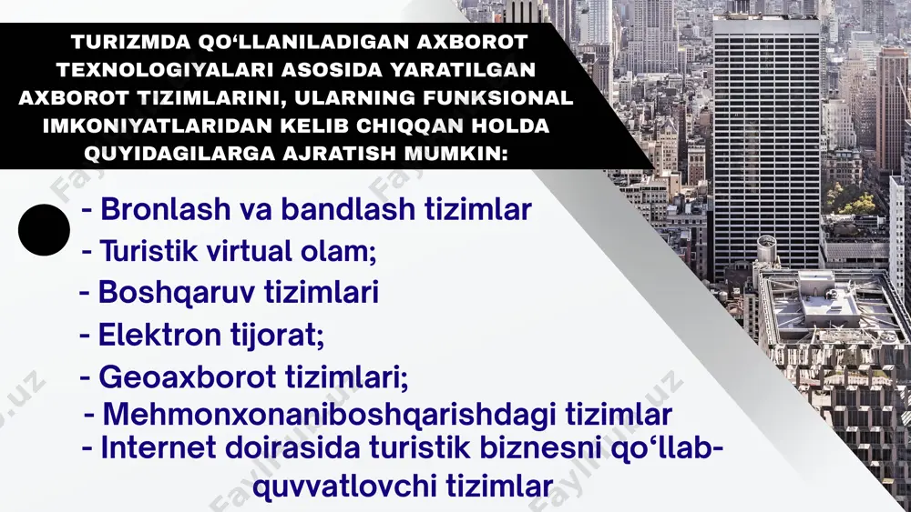 turizmda internet tizimlarining afzalliklari va kamchiliklari - Page 3