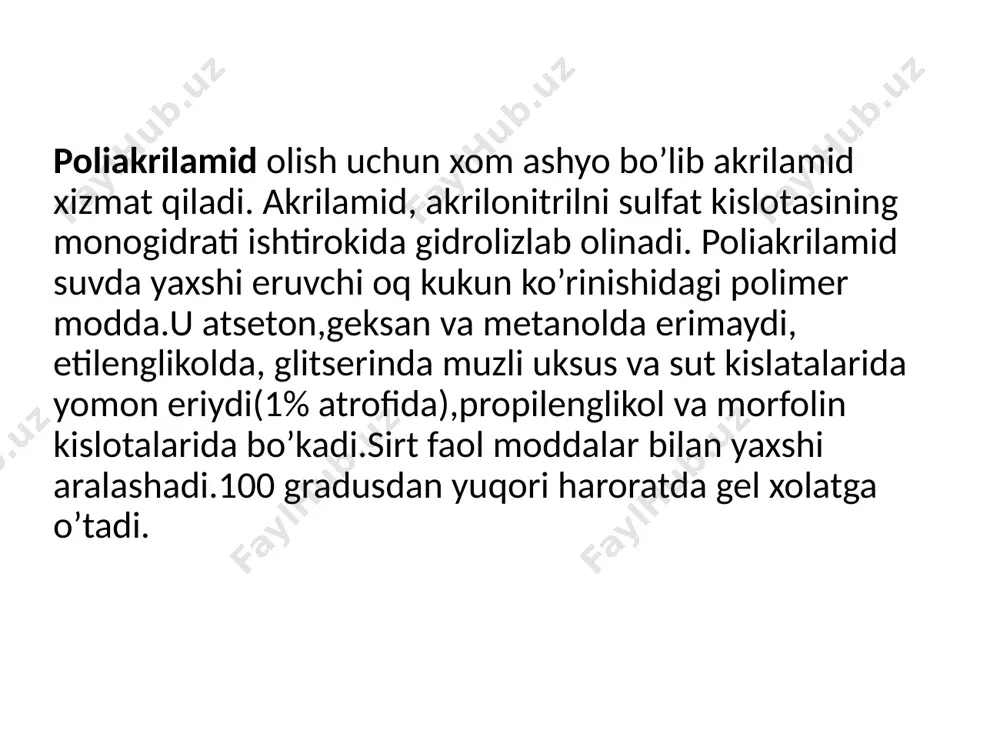poliakarlamid va agarozaga gel larini tayyorlash - Page 4