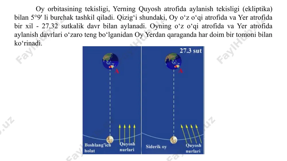 oyning harakati, fazalari va davrlari - Page 4