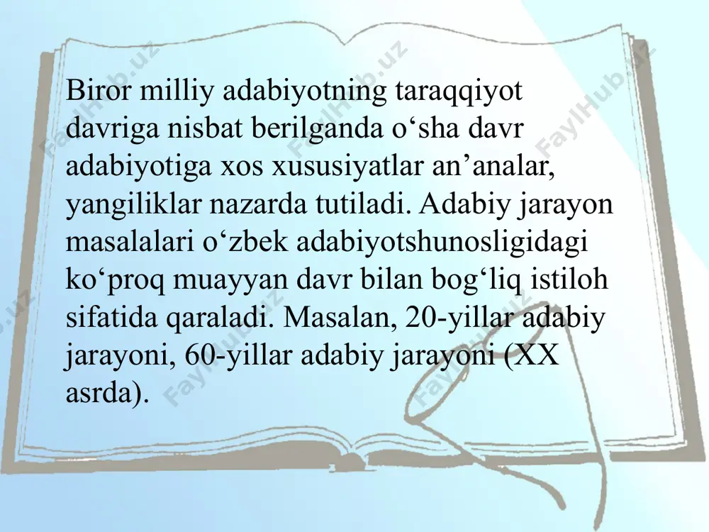 adabiyotshunoslikka kirishfanidan seminar mashg'uloti - Page 5