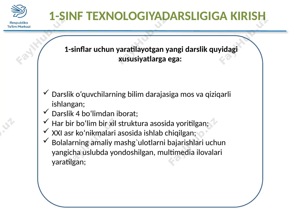harakatchan qisqichi bor, yarim aylana qanotlari bor, olovrang 1-sinf texnologiya shifokor uchuvchi oshpaz muhandis fermer o‘t o‘chiruvchi 1-sinf texnologiya 1-sinf texnologiya shifokor uchuvchi shifokor tibbiy xodim, kasallikka chalingan yoki jarohatlangan odam sogʻligʻini tiklash bilan shugʻullanuvchi shaxsdir. uchuvchi bo'lish oson ish emas, tayyorgarlik ko'p vaqt talab etadi, bilim va ko'nikmalarni egallash deyarli hayot davomida davom etadi. oshpaz muhandis oshpaz - bu to'g'ri tayyorgarlikka ega va oziq-ovqat tayyorlashning barcha jihatlarini yaxshi biladigan, ko'pincha ma'lum bir oshxonada faoliyat olib boradigan kasb egasi muhandis yoki injener, texnikaning muayyan bir sohasiga ixtisoslashgan mutaxassis, hamda muhandislik sohalaridan biri boʻyicha oliy maʼlumotli kasb egasi. 1-sinf texnologiya fermer — qishloq xo‘jaligi tadbirkori, fermer xoʻjaligi egasi. o‘t o‘chiruvchilar -yong‘in sodir bo‘lganda yong‘in havfini yo‘qotish uchun yordam beradigan kasb egalari 1-sinf texnologiya fermer o‘t o‘chiruvchi 1-sinf texnologiya mikroto‘lqinli pech, kir yuvish mashinasi, changyutgich, muzlatgich, mikser, gaz plitasi, kompyuter, konditsioner, televizor, telefon 1-sinf texnologiya 1-sinf texnologiya o‘quvchi mashq daftarida topshiriqlar va …