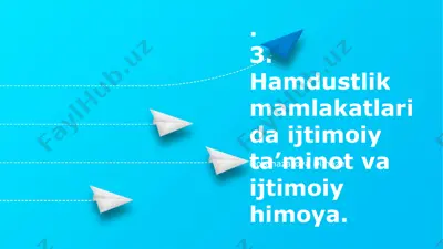 ijtimoiy taʼminot tizimi — PPTX