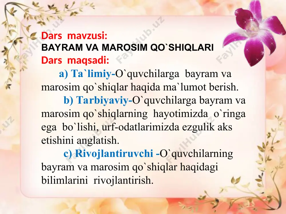bayram va marosim qo’shiqlari - Page 2