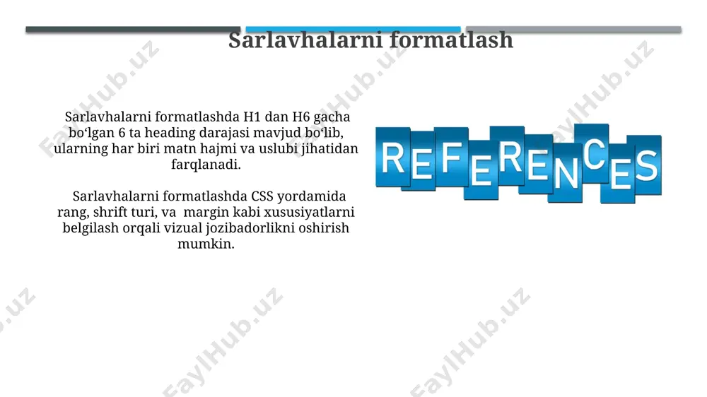 sarlavha va uning turlari - Page 3