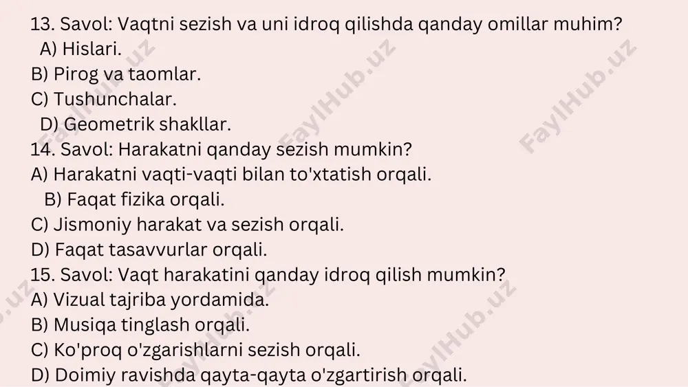 vaqt harahat va fazoni idroq qilish - Page 5