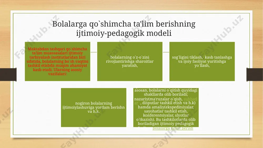 ijtimoiy pedagogning maktab yoshidagi bolalar bilan ish yuritishi - Page 5