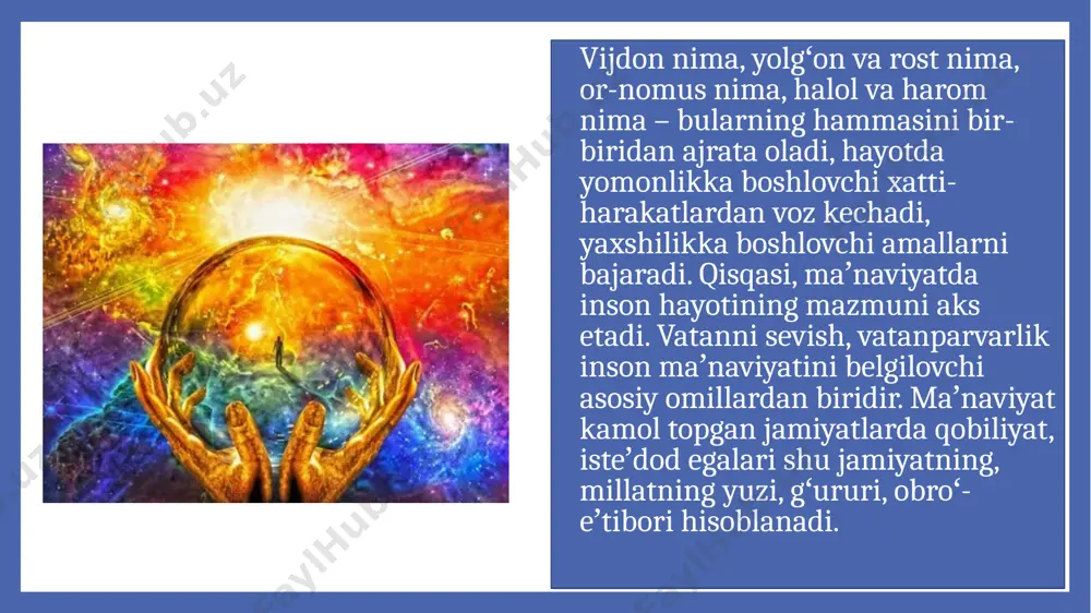 ma'naviyat insonning ijtimoiy-madaniy mavjudot sifatidagi mohiyati - Page 5