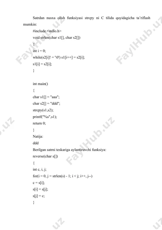 c++ da satrli kattaliklar v ular bilan ishlash - Page 5