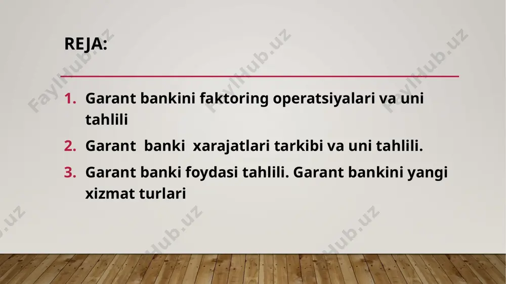 aqsh dollari ekvivalentida 17.5% o‘sib, $41.1 mlrd ni tashkil etdi. shuningdek, tijorat banklarining umumiy kapitali 17.5% ortib, $6.5 mlrd ni tashkil etdi.  2021-yil yakuniga ko‘ra o‘zbekistonda tijorat banklari soni 33 taga yetdi, shundan 12 tasi davlat ulushi mavjud bo‘lgan banklardir. mamlakat bank tizimida davlat ulushi mavjud bo'lgan banklarning o'rni kattaligicha qolmoqda. xususan, butun bank tizimi jami aktivlarining 81.5% va jami kapitalining 81.4% ana shu 12 ta bankka tegishlidir. rejalashtirilgan moliyaviy hisobotlarning asosiy bandlariga izohlar biznes-rejaga muvofiq, jami aktivlar hajmini $11.3 mln ga o'sishi va 2022 yil oxiriga kelib $714.7 mln ga yetishi rejalashtirilgan. jami aktivlar tarkibida quyidagi asosiy o'zgarishlar prognoz qilinmoqda.  operatsion aktivlarning $24.7 mln ga ortishi  kassadagi naqd pullar, bank depozitlari va bosh pul mablag`larini joylashtirish hajmining $7.6 mln ga kamayishi  bank qonunchiligidagi so’nggi o’zgarishlar asosida $5.8 mln miqdorida standart aktivlar (balansdagi aktivlar) bo'yicha zaxira yaratish (kontr-hisob)boshqa tomondan, jami majburiyatlar $13.5 mln ga o'sishi va …