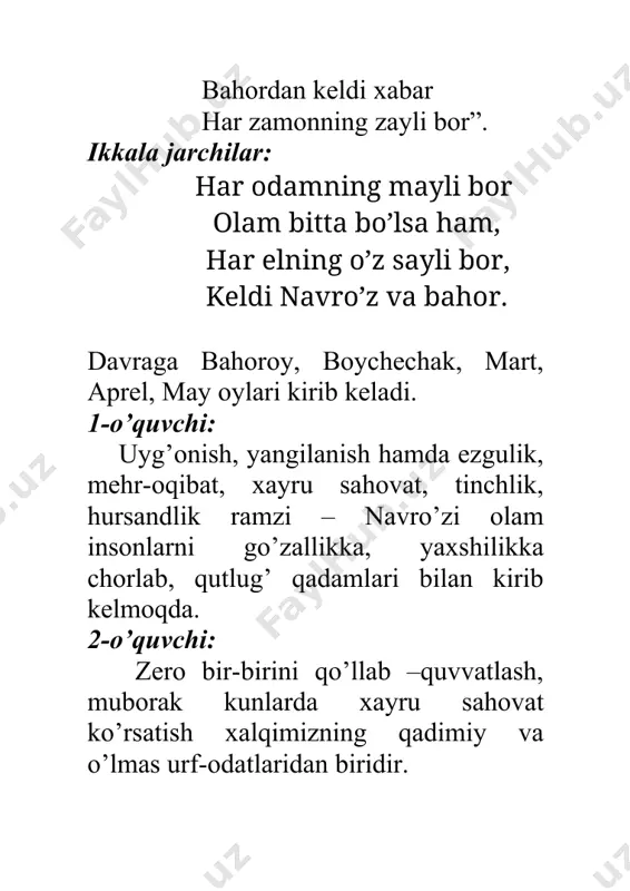 z muborak bo’lsin. har kuningiz navro’z bo’lsin, bayramingiz bilan tabriklaymiz. image1.jpeg image2.jpeg image3.wmf