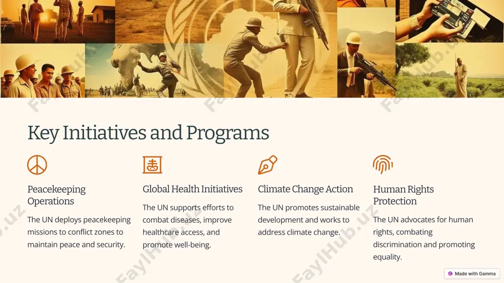 the united nations: a global force for peace and progress - Page 5