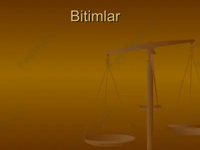 bitimlar — PPT