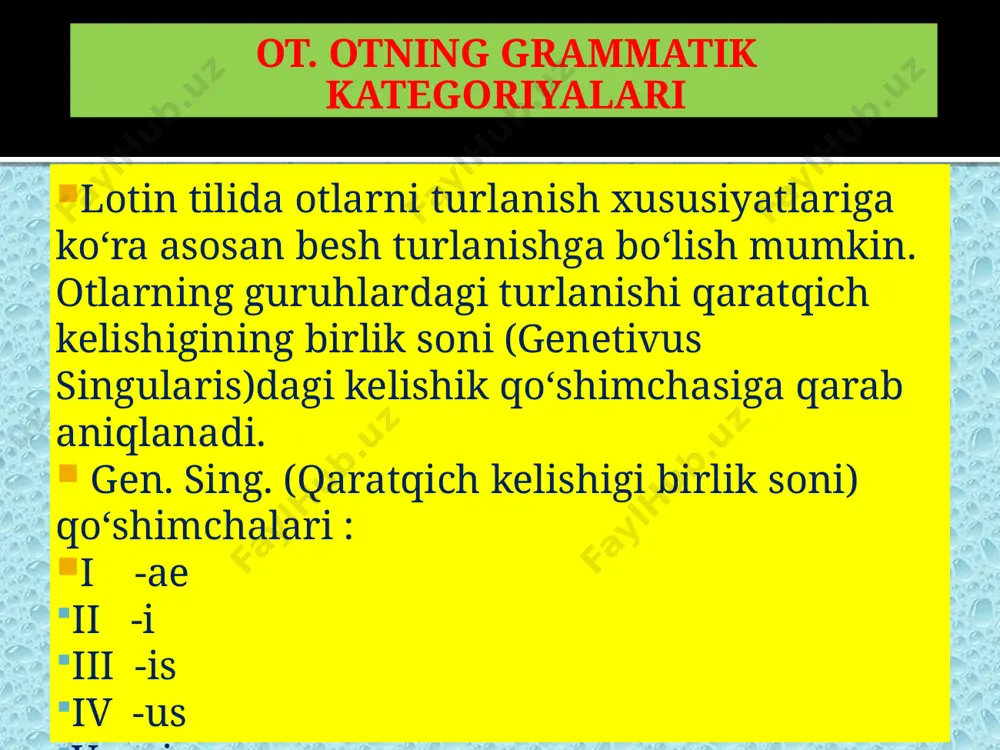 ot. otning grammatik kategoriyalari - Page 5