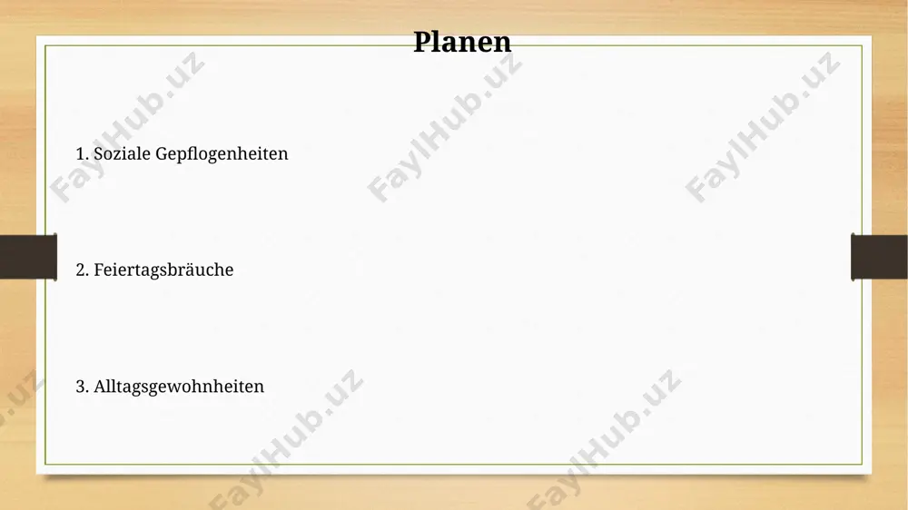 rekten äußerungen ausgedrückt; ein direkter widerspruch gilt als unhöflich und kann zu missverständnissen führen, was etwa 30% aller konflikte ausmacht. gastfreundschaft die „offenheit der tür“ symbolisiert deutsche gastfreundschaft; ungefragte besuche, besonders von nachbarn, sind bis zu einem gewissen grad (2-3 stunden) akzeptabel und sogar erwünscht. geschenke sind zwar keine pflicht, aber kleine aufmerksamkeiten, wie blumen oder eine flasche wein, werden als zeichen der wertschätzung und gute manieren bei der gastfreundschaft interpretiert und gerne angenommen. religiöse praktiken etwa 30% der deutschen geben an, regelmäßig zu beten, wobei die häufigkeit und art des gebets stark variiert und von individuellen glaubensvorstellungen und traditionen abhängt. die zahl der kirchenmitglieder sinkt kontinuierlich, während gleichzeitig die zahl der menschen zunimmt, die sich als konfessionslos bezeichnen – ein trend, der sich seit den 1990er jahren verstärkt hat. politische beteiligung etwa 20% der deutschen bevölkerung engagieren sich aktiv in parteien oder bürgerinitiativen, wobei die altersgruppe der 45-65-jährigen überdurchschnittlich …