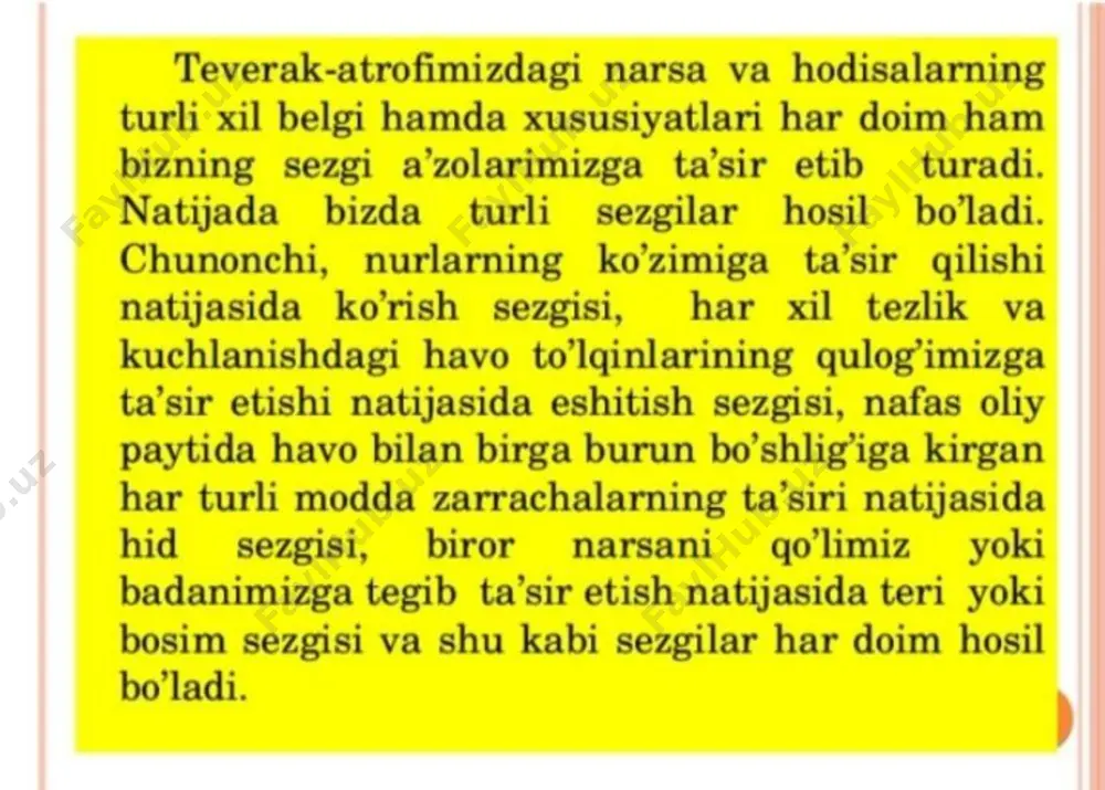 sezgi haqida ma'lumotlar - Page 3