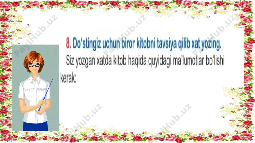 kitob tavsiya etib xat yozish - Page 4