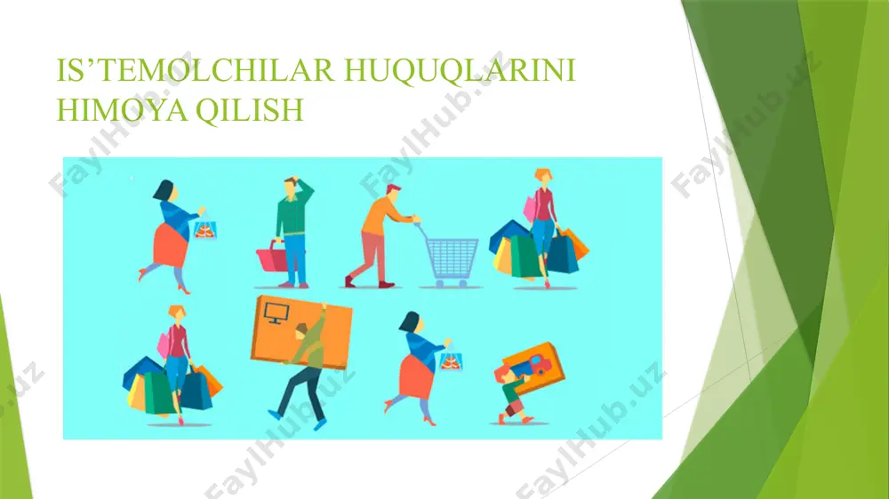 iste’molchilar huquqlarini himoq qilish - Page 4