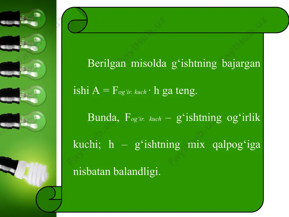 energiya turlari. quvvat 6-sinf - Page 4