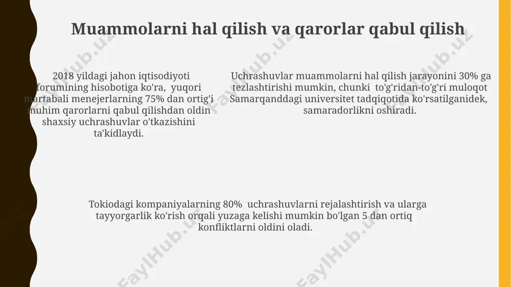 ash va yangi g'oyalarni muhokama qilish imkonini beradi. e'tiboringiz uchun rahmat @taqdimot_robot