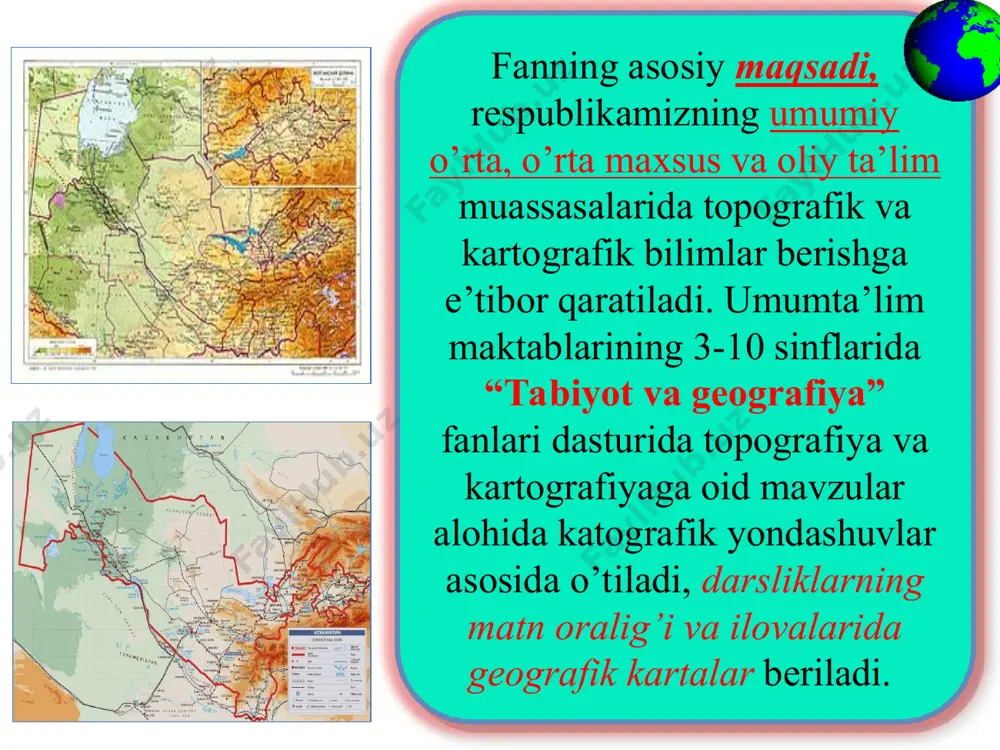 topografiya va kartografiya asoslari - Page 5