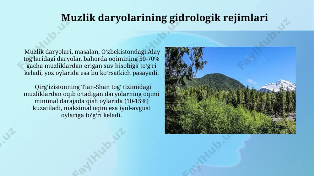 tog' muzliklaridan to'yinadigan daryolar - Page 5