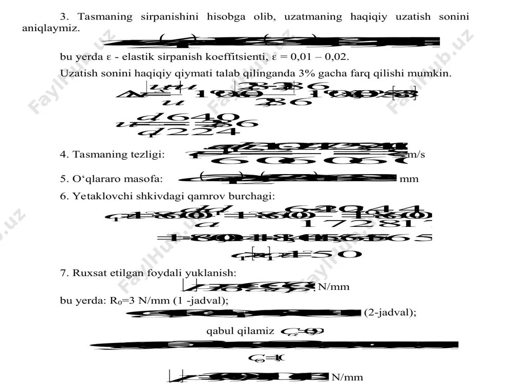 tasmali uzatmalarni turlari va ularni hisoblash - Page 4