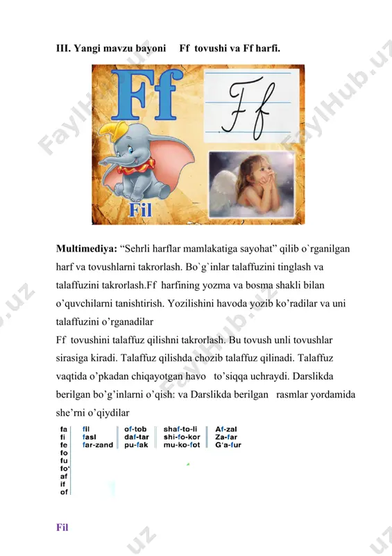 f tovush va ff harflari - Page 3