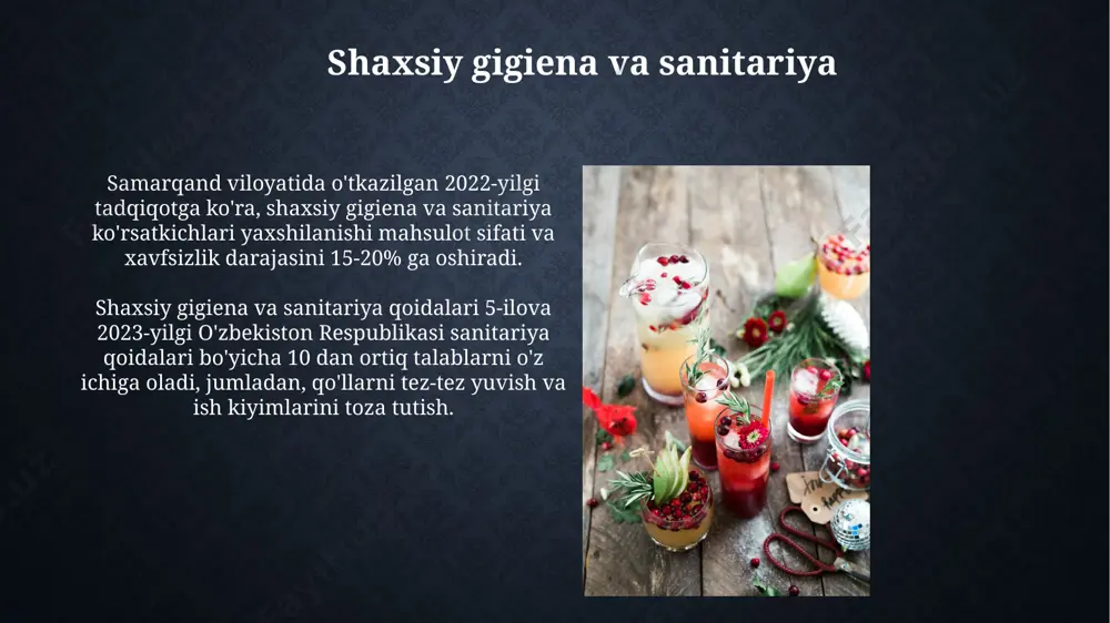 oziq-ovqat xavfsizligini boshqarish kasbi bo'yicha atamalar lug'ati - Page 5