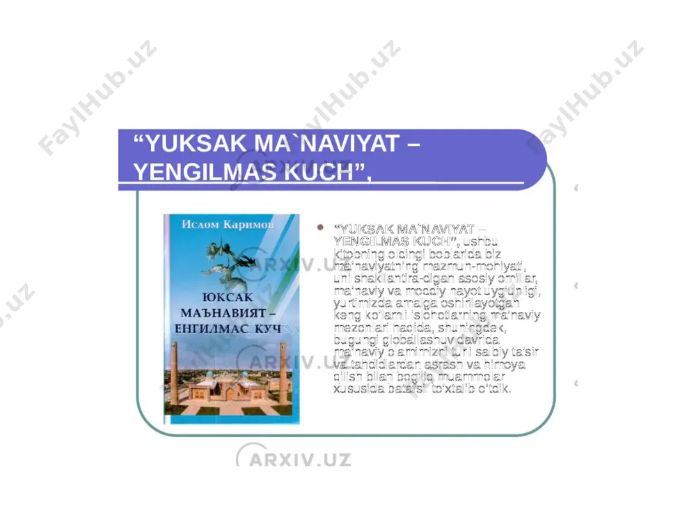 jamiyat rivojining ma'naviy asoslari - Page 3