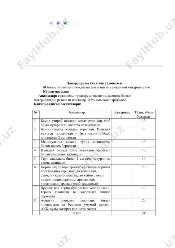 perkussiyasi (mutlaq bo‘g‘iqlik chegarasi) 2 8 yurak auskulьtatsiyasi 2 9 ad o‘lchash 5 10 pulьsni tekshirish 5 bunisini o’zilar ikp dagi bilimilarga ishonib tayyorlanarszlar image7.jpeg image8.jpeg image9.jpeg image10.jpeg image11.jpeg image12.jpeg image13.jpeg image14.jpeg image15.jpeg image16.jpeg image17.jpeg image18.jpeg image19.jpeg image20.jpeg image21.jpeg image22.jpeg image23.jpeg image1.jpeg image2.jpeg image3.jpeg image4.jpeg image5.jpeg image6.jpeg