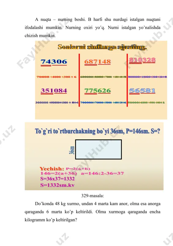 bir xonali songa ko’paytirish 4-sinf matematika - Page 5