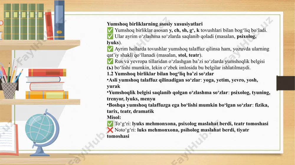 yumshoq birliklar. asos va qo'shimchalar imlosi - Page 4
