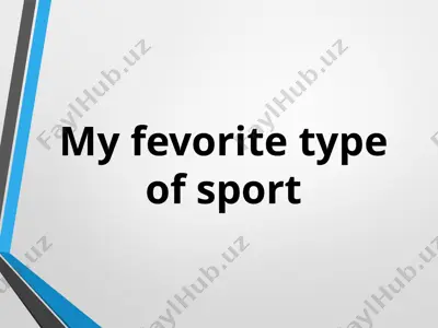sport — PPTX