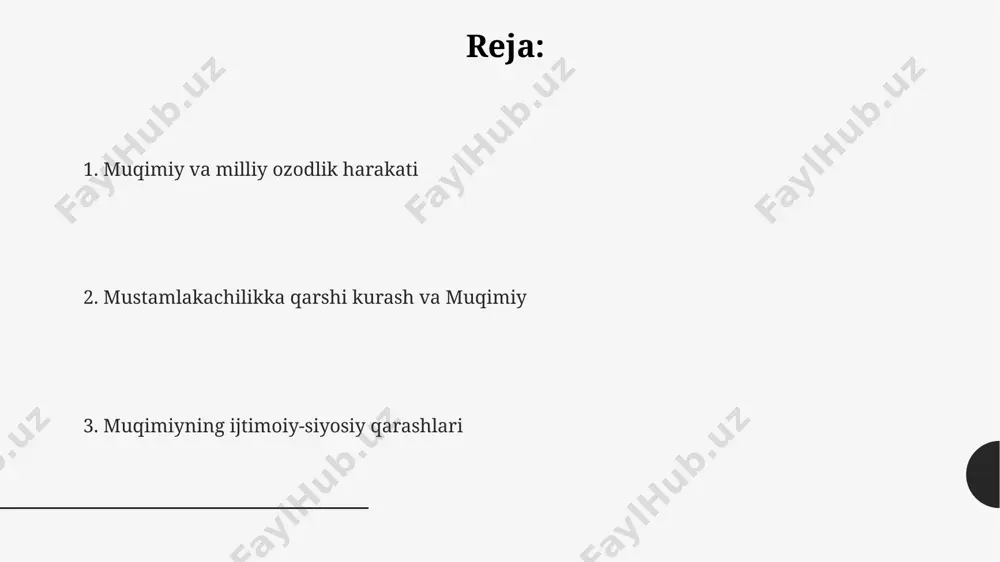 i rolini, xususan, adolat va tenglik masalalarini muhokama qilgan. sharq va g'arb munosabatlari muqimiy asarlarida muqimiy samarqand va buxoro singari shaharlarda kuzatilgan g'arb madaniyatining kirib kelishi va mahalliy an'analar bilan to'qnashuvi natijasida yuzaga kelgan ijtimoiy-madaniy ziddiyatlarni o'z asarlarida tasvirlaydi. uning asarlarida g'arb texnologiyalari va madaniyatining sharqqa ta'siri, 2-3 ta misol orqali, qishloq xo'jaligi va savdo sohalariga salbiy hamda ijobiy ta'sirlarini ko'rsatadi. muqimiyning 19-asr oxiri va 20-asr boshlarida yozilgan asarlarida sharq va g'arb o'rtasidagi munosabatlar, ayniqsa, rossiya imperiyasi bilan buxoro amirligi o'rtasidagi siyosiy va iqtisodiy ta'sirlar tafsilotlari aks ettirilgan. adolat va tenglik g'oyalari muqimiy ijodida muqimiy ijodida, qariyb 100 ga yaqin qo'shiq va she’rlarda, xalqning ijtimoiy-iqtisodiy ahvoli, adolat va tenglik tamoyillariga qarshi bo'lgan amaliyotlar va zamonaviy g'oyalar bilan bog'liq qarama-qarshiliklar tasvirlangan. uning she’rlarida, ayniqsa 50 dan ortiq doston va qissalarida, adolatsizlikka qarshi kurash, teng huquq va erkinlik g'oyalari o'z aksini topgan bo'lib, bu g'oyalar turkiston viloyatining ijtimoiy-siyosiy hayotiga ta’sir ko'rsatgan. muqimiyning …