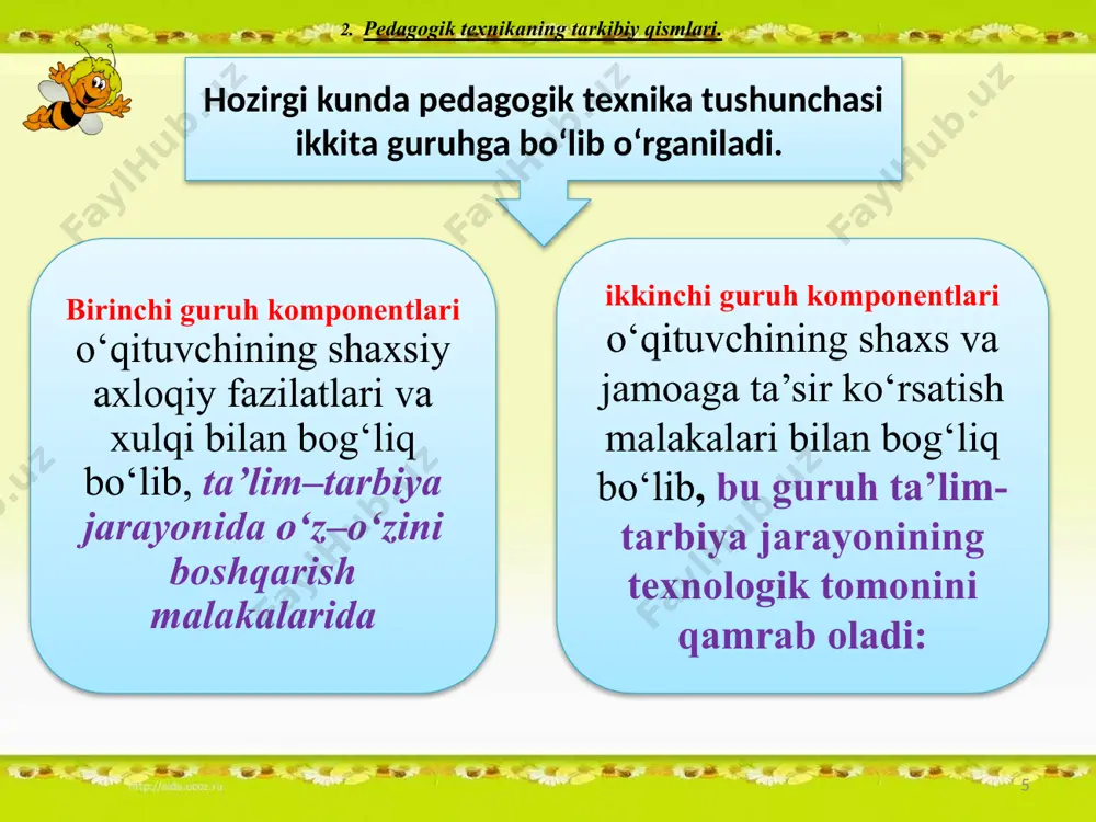 pedagogik texnika - Page 5