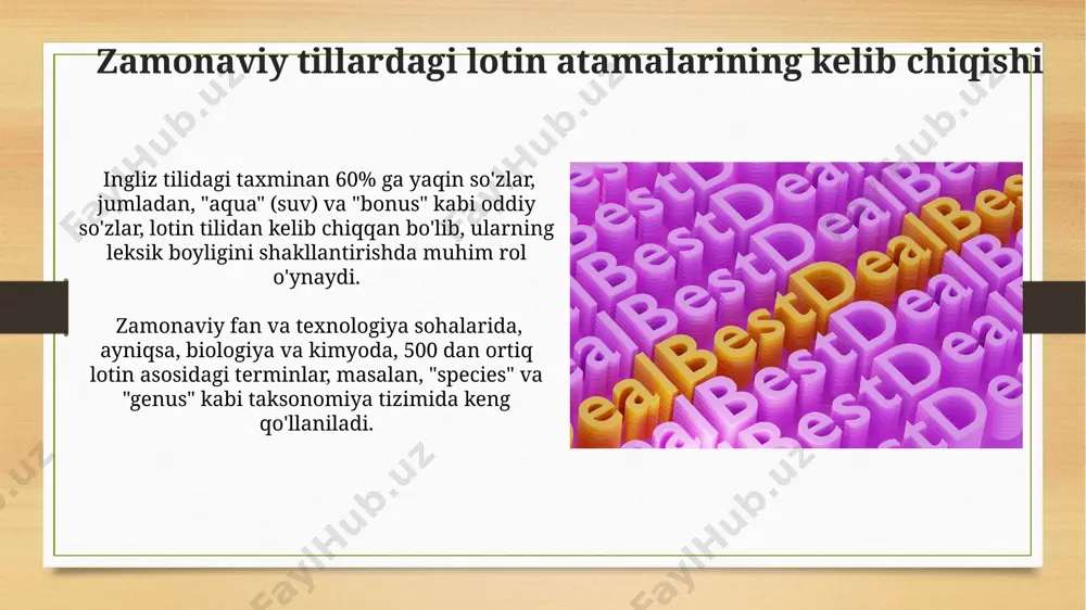 zamonaviy tillarda lotin atamalari - Page 4