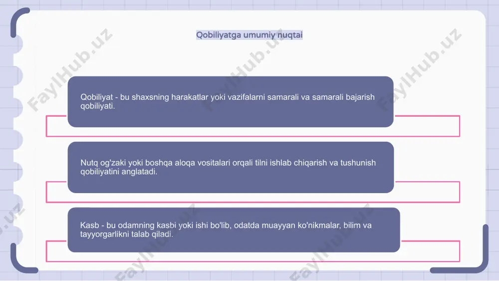 ali odamlar o'zlarining kareralarida va shaxsiy hayotlarida muvaffaqiyatga erishishlari mumkin. yordamchi texnologiyaning roli yordamchi texnologiyalar imkoniyati cheklangan shaxslarga samarali muloqot qilish va turli kasblarda qatnashish imkoniyatini berishda hal qiluvchi rol o‘ynaydi. nutqni aniqlash dasturining imkoniyatlaridan foydalangan holda, odamlar to'siqlarni engib o'tishlari va o'zlarini ilgari imkoni bo'lmagan tarzda ifoda etishlari mumkin. ushbu texnologiya foydalanuvchilarga samarali muloqot uchun vositalar va yordam berish orqali yozishdan tortib ommaviy nutqgacha bo'lgan keng doiradagi kasblar bilan shug'ullanish imkonini beradi. ish joyidagi nutqning buzilishi ish joyidagi nutq buzilishlari bunday sharoitlarga ega bo'lgan shaxslar uchun o'ziga xos qiyinchiliklarni keltirib chiqarishi mumkin. bunday odamlar samarali muloqot qilishda qiyinchiliklarga duch kelishi mumkin va o'z fikrlari va g'oyalarini etkazishda qiynalishi mumkin. biroq, to'g'ri qo'llab-quvvatlash va turar joy bilan nutq buzilishi bo'lgan shaxslar o'z kasblarida ustunlik qilishi va ish joyiga hissa qo'shishi mumkin. nutq nuqsonlari uchun turar joy nutq nuqsonlari uchun turar joy ta'lim olish va ish bilan ta'minlash imkoniyatlaridan teng foydalanishni …