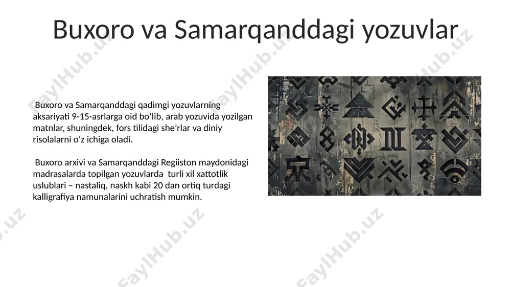 oʻrta osiyodagi qadimgi yozuvlar - Page 5