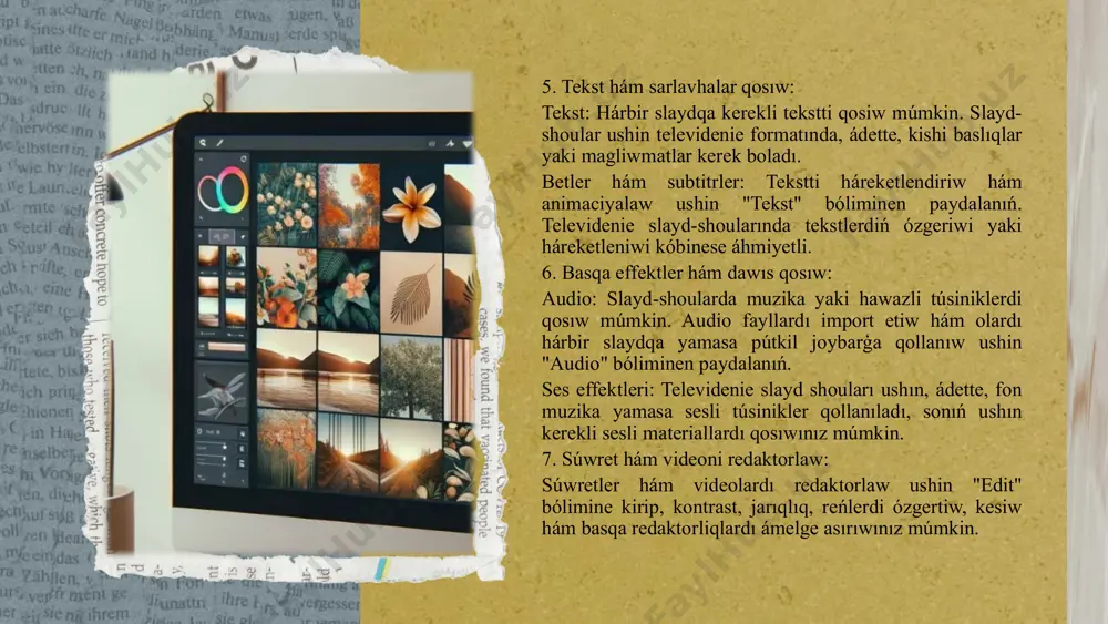 magix photo fotoreportajlar jaratıw programması - Page 5