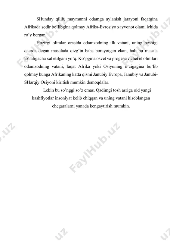 inson jamiyatining kelib chiqishi - Page 5