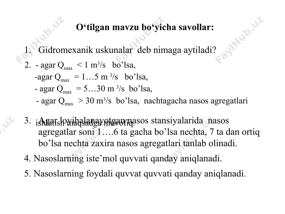 chiqariladi. faza rotorli asinxron elektr dvigatellar elektr tormog‘iga qarshilik reostati yordamida ulanadi va yurgizish paytida kamroq tok kuchi talab qiladi. lekin ulaming yurgizish sxemasi va tuzilishi murakkab, narxi esa qimmat. shu sababli ular ishlab chiqarishda kam qo’llaniladi. qisqa tutashuv rotorli asinxron dvigatellaming tuzilishi sodda, foydalanish va avtomatlashtirish qulay, o’lchamlari kichik va narxi arzon bo’lganligi uchun nasos stansiyalarda va xalq xo‘jaligining boshqa sohalarida keng foydalaniladi. lekin qisqa tutashuv rotorli asinxron dvigatellaming yurgizish paytidagi buralish momenti va tok kuchi me’yoriy ish tartibidagi qiymatidan 5...7 marta ortiq bo’ladi. bundan tashqari elektr dvigatel validagi iste’mol quvvati ortishi bilan uning aylanish chastotasi kamayadi ya’ni rotor va stator magnit maydoni orasida «siljish » ortadi. ularni yurgizish paytidagi tok kuchini kamaytirish uchun turli usullardan foydalaniladi: a) stator cho’lg‘amlarini ishga solish paytida «yulduzcha» sxemasidan me’yoriy aylanish chastotasiga erishganda «uchburchak» sxemasiga qayta ulash; b) stator zanjiriga qo‘shimcha qarshilik kiritib pog‘onali tarzda ishga solish; d) ishga solish davrida qo’llaniladigan avtotransformatorlardan …