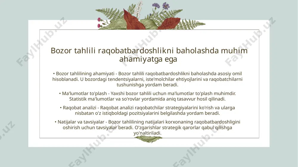 inovatsion yechimlarning raqobatbardoshlik darajasini baholash - Page 5