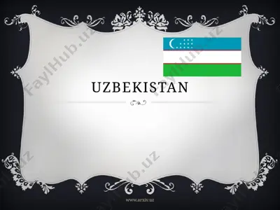 uzbekistan — PPTX