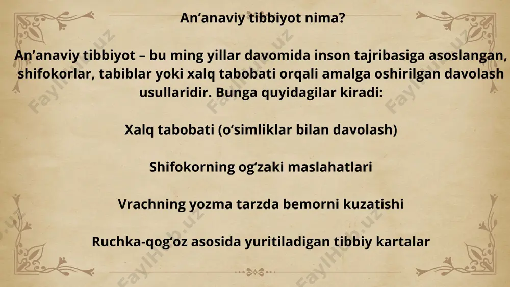 an’anaviy tibbiyot - Page 3