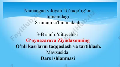 islom abdug‘aniyevich karimovning hayoti va faoliyati — PPTX