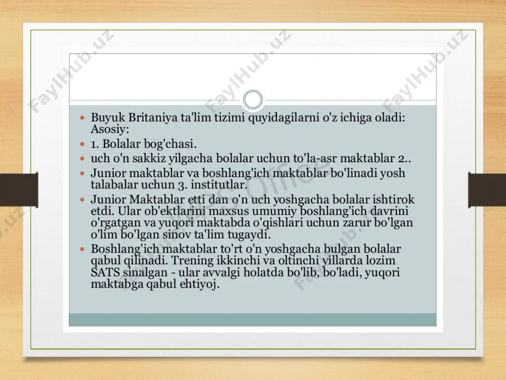 angliya ta'lim tizimi - Page 5